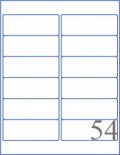 4" x 1.5" - Rectangle - Round CORNERS - 12 UP  (8 1/2" x 11" )