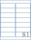 4" x 1.333" - Rectangle - Round CORNERS - 14 UP (8 1/2" x 11" )